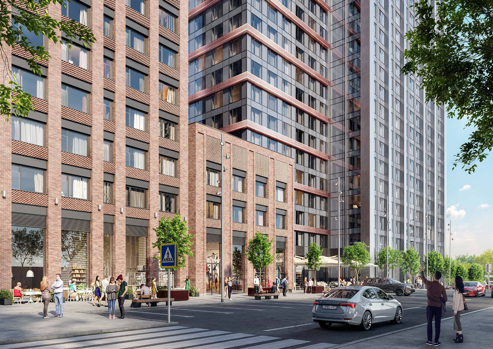 Архитектура дома на официальном сайте застройщика